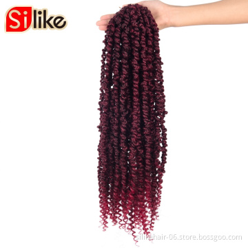 12 inch 18 inch  Water Wave Crochet Braids forOmbre Blonde Passion Twist Crochet Hair Passion Twist Braiding Hair  Extensions